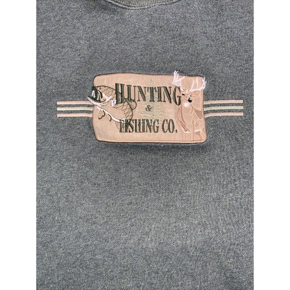 Vintage Mc Sport Hunting And Fishing Mens XL Sweatshirt-12028 - Picture 6 of 7